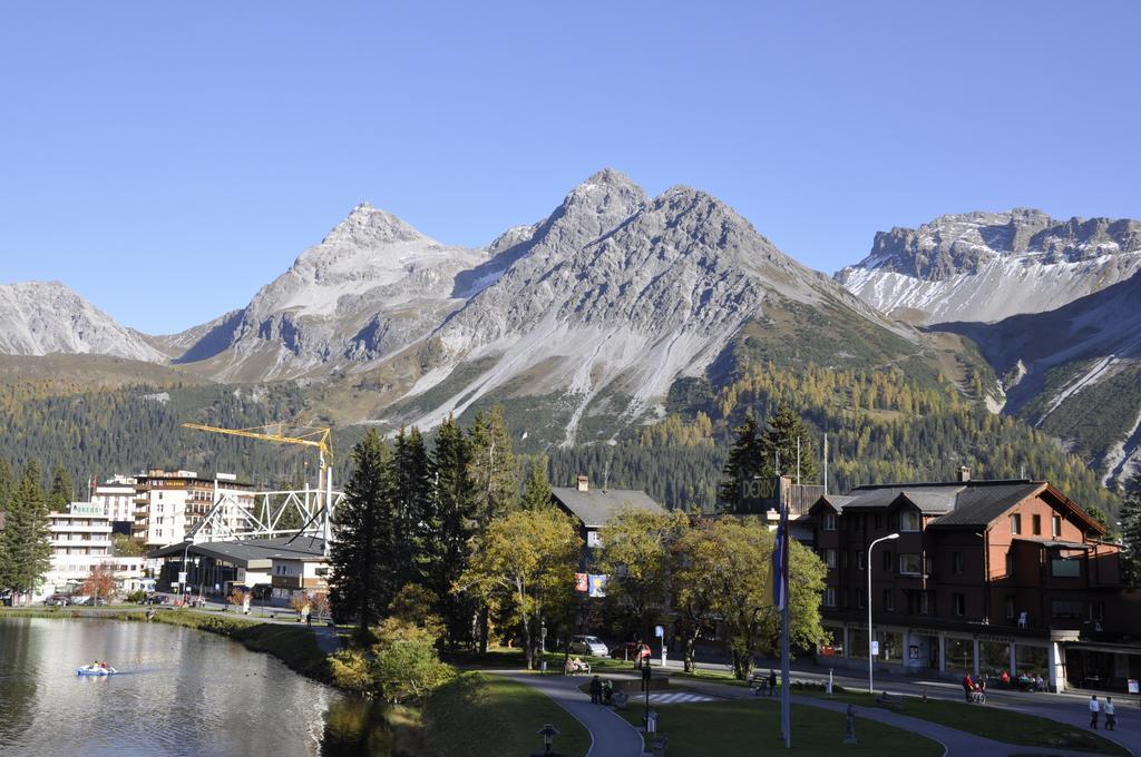 Posthotel Holiday Villa Arosa Buitenkant foto